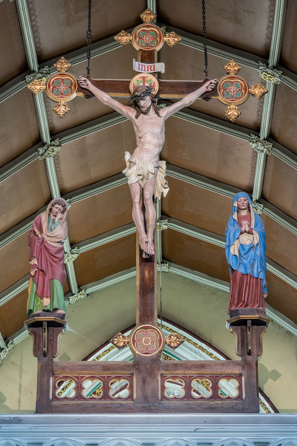 The rood (cross) at Our Ladye Star of the Sea Church